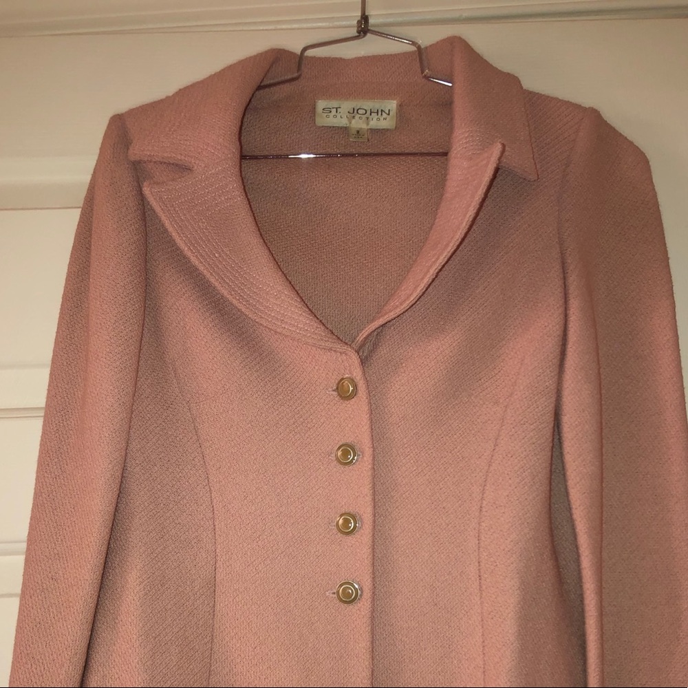 St. John women’s suit knit jacket